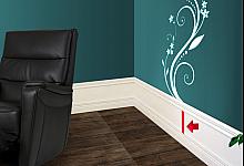 Listwa łącząca C w okleinie naturalnej