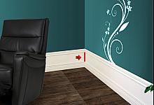 Listwa narożna E w okleinie naturalnej