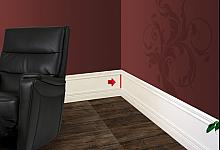 Listwa narożna E w okleinie PVC