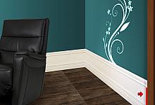 Listwa zamykająca D w okleinie naturalnej